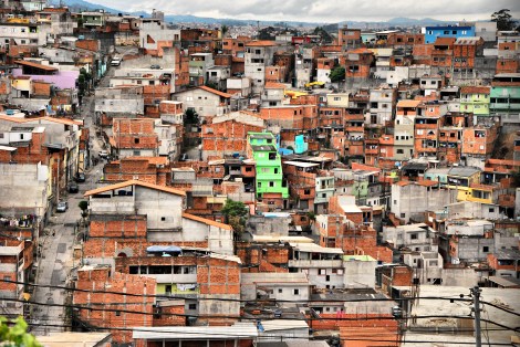The neighbourhood of Cabuçu in the city of São Paulo, Brazil, was lately built outside of the prevalent legal planning framework.